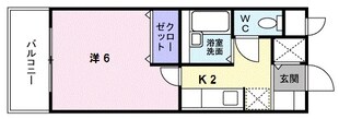 エルフェンテの物件間取画像